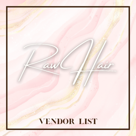 Raw Hair Vendor List